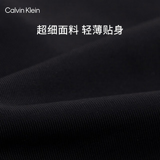 卡尔文·克莱恩 Calvin Klein 内衣24春夏女凉感比基尼内裤QF7792AD UB1-太空黑 S