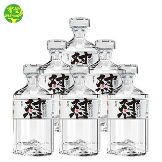 宝丰酒胖东来怼酒清香型白酒粮食酒固态发酵 50度 500mL 6瓶