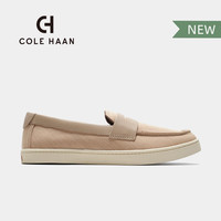colehaan/歌涵 男鞋乐福鞋 24年春夏皮革商务休闲单鞋男C39013 米色-C39013 42.5
