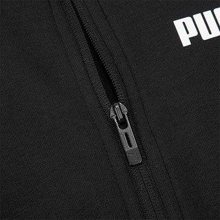 彪马（PUMA） 儿童男童运动休闲套装 POWER SWEAT SUIT 674265 黑色-电光蓝-94 116