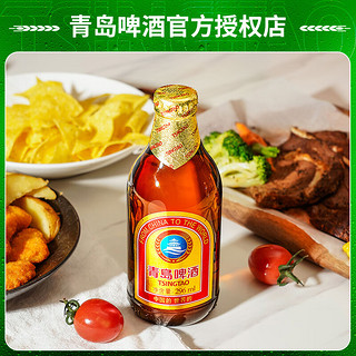 青岛啤酒（TsingTao）青岛山东箱劲爽多仓库就近仓发整箱国产福禧罐 年货 小棕金11度 296mL 24瓶