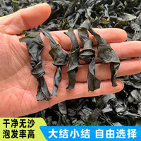 鲨鱼哥烘干海带结干货特厚海带扣海带丝商用整箱小结500g麻辣烫无沙霞浦 小结一斤约600个左右