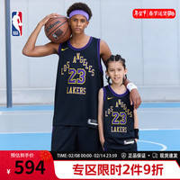 耐克 NIKE洛杉矶湖人詹姆斯CE Drifit23-24赛季SW球衣男篮球服运动背心 成人款 XL
