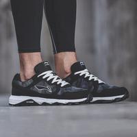 LI-NING 李宁 时尚舒适休闲鞋轻便透气运动野外慢跑鞋男
