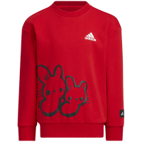 阿迪达斯 (adidas)童装 运动服潮流时尚休闲圆领卫衣套头衫 IP7007 140