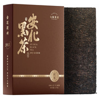 七春安化黑茶1000g 配茶刀10年陈金花茯砖茶熟茶浓香茶叶自己喝