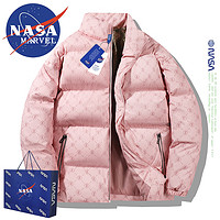 NASA MARVEL棉服男冬季外套加厚棉衣休闲面包服百搭情侣装潮流户外棉袄子
