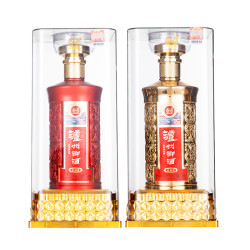 泸州老窖 股份泸州御酒永福祥500ml*2瓶浓香型白酒送礼喜宴用酒