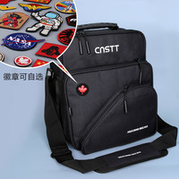 CnsTT凯斯汀乒乓球拍包精选版单肩暗夜迷踪乒乓运动包大容量 暗夜迷踪(精选版)+自选徽章