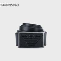 阿玛尼EMPORIO ARMANI24早春EA男士皮带商务通勤腰带礼盒 95