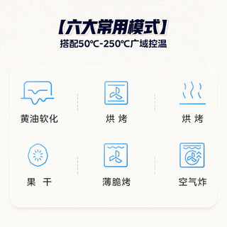 WAHIN 华凌 HK600大烤箱嵌入式电烤箱顶部热风风炉烤箱 67L 轻复古旋钮操作家用大容量专业烤箱嵌入式烤箱 顶部风炉补湿烤箱