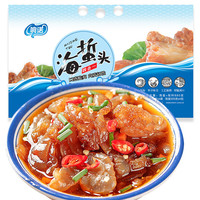 响诺即食鲜脆海蜇头 220克*4包 (附带调料包)4联包家庭装海蜇凉拌菜