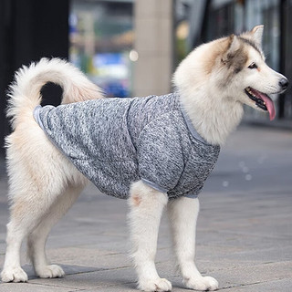 茨格曼 狗狗衣服冬季保暖中大型犬薄绒金毛萨摩耶拉布拉多边牧加厚狗衣服 薄绒狗衣服 8XL