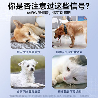 深海秘密宠物辅酶Q10猫咪狗狗保护心脏肥大辅助调理老年犬猫 辅酶Q10 120粒