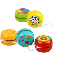 儿童木制卡通溜溜球小回旋传统悠悠球yoyo球大童玩具