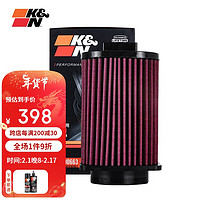 K&N KN空气滤芯空滤适用福特福睿斯/翼虎/福克斯沃尔沃S40/C30E-20993