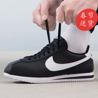 耐克(NIKE)休闲鞋男鞋2024春季新款运动鞋Cortez复古减震跑步鞋DM4044-001 DM4044-001黑白配色