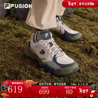 FILA FUSION斐乐潮牌男鞋TRIBE复古潮鞋2024春季