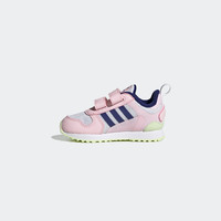 adidasoutlets阿迪达斯三叶草ZX 700 HD女婴童魔术贴学步鞋