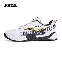 JOMA西班牙运动鞋男春夏季网眼透气轻便休闲减震回弹跑步鞋子男 白/黑 40 245mm