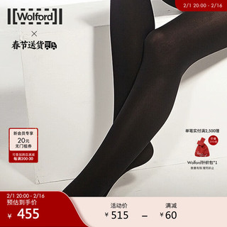 Wolford沃尔福特Mat80D哑光柔软面料舒适显瘦打底连裤丝袜18420 7005 黑色 XS