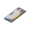 NuPhy Air75 V2 客制化矮轴机械键盘mac无线蓝牙超薄双三模静音办公 月岩灰 越橘轴（线性轴/45gf）