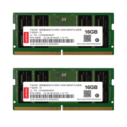 Lenovo 联想 32GB(16Gx2)套 DDR5 5600 笔记本内存条 助力AI 适配黑神话悟空