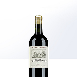 CHATEAU CANTEMERLE 法国名庄 1855五级庄 佳得美酒庄干红葡萄酒2019