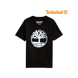 Timberland 添柏岚 韩国TIMBERLAND添柏岚T恤男女款圆领商标印花舒适透气百搭