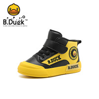 B.Duck bduck小黄鸭童鞋儿童棉鞋冬男童运动鞋加绒保暖宝宝鞋