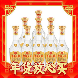 双沟 大曲金奖46度500ML*9瓶光瓶装浓香型白酒纯粮食白酒