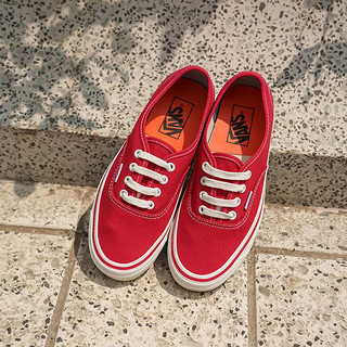 VANS 范斯 官方 Authentic 44 Deck正红色安纳海姆板鞋出游好鞋