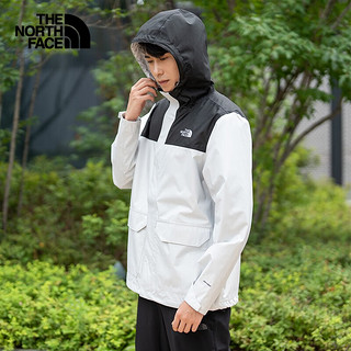 THE NORTH FACE 单层冲锋衣男户外休闲运动可挂胆防水透气|88RC 5WH/灰色 M/170