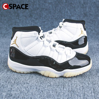 Cspace P1Air Jordan 11 AJ11 白黑金 高帮 复古篮球鞋CT8012-170