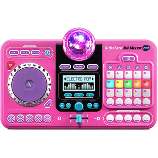 伟易达（vtech）KidiStar DJ 混音器 粉色款80-547335 儿童早教益智玩具