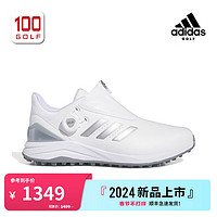 阿迪达斯 （adidas）高尔夫男鞋24新品SOLARMOTION BOA轻量运动舒适无钉高尔夫球鞋男 白/银/蓝【建议拍大一码】 4