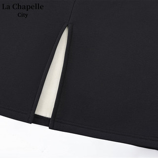 La Chapelle City 拉夏贝尔 加绒半身裙