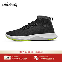 Allbirds Wool Dasher Mizzle-Mid冬季羊毛运动防泼水晴雨男女鞋 21年-自然黑（白底） 36.5 女码