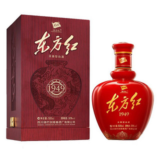 东方红 1949 38%vol 浓香型白酒 500ml 单瓶装