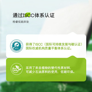 赛诺（SINOMAX）格睿低碳床垫慢回弹记忆棉床垫厚垫ISCC认证1.8米*2.0米