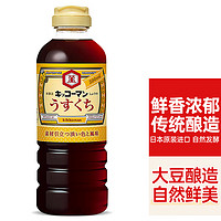 KIKKOMAN 万字 龟甲万字淡口酱油 500ml