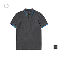 FRED PERRY 男士POLO衫春季商务短袖重磅麦穗刺绣多彩T恤M3600OS0