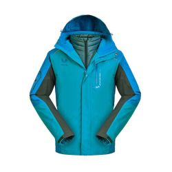 senselead图途户外羽绒冲锋衣男士acanu阿肯诺羽绒三合一徒步登山两件