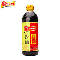 AMOY 淘大 黄豆酱油550ml 酿造酱油 鲜香佐餐烹饪凉拌红烧卤菜厨房生抽