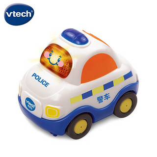 vtech 伟易达 神奇轨道车玩具小汽车儿童玩具车轨道车声光音乐小车 儿童礼物 警车