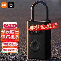 Xiaomi 小米 充气宝2 家用车载充气泵升级多功能便携电动自行车打气筒篮足气球 小米充气宝2