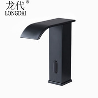 龙代(longdai)全自动感应水龙头 红外线出水洗手器8159 冷热单用电池款-配3条管
