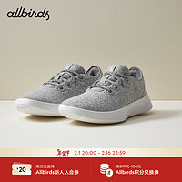 Allbirds Wool Runner 2 【】羊毛休闲鞋第2代透气舒适男女运动鞋 中灰色 45 男码（偏大）