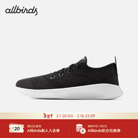 Allbirds SuperLight TR ()超轻桉树休闲鞋时尚舒适简约男女鞋 黑灰色(白底) 35 女码