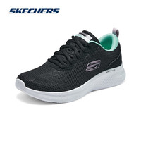 斯凯奇Skechers运动休闲鞋透气鞋150014 232830 黑色/多彩色/BKMT(女) 37